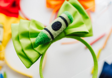 Load image into Gallery viewer, Opal Headband - Green Crayon
