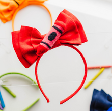 Load image into Gallery viewer, Opal Headband - Red Crayon
