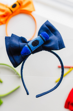 Load image into Gallery viewer, Opal Headband - Navy Crayon
