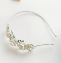 Load image into Gallery viewer, Little Romance Signature Headband - White
