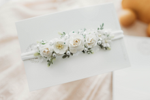 Load image into Gallery viewer, Little Romance Headband - White Dream
