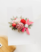 Load image into Gallery viewer, Elliot Christmas PINK  Hair Clip PREORDER
