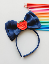 Load image into Gallery viewer, Opal Headband - Navy Apple
