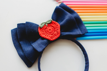 Load image into Gallery viewer, Opal Headband - Navy Apple
