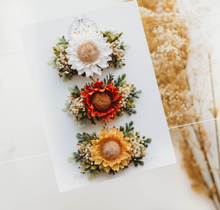 Load image into Gallery viewer, Sunflower Floral Clip SET - Sienna
