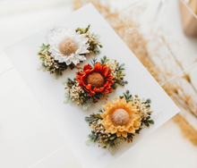 Load image into Gallery viewer, Sunflower Floral Clip SET - Sienna
