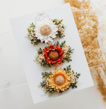 Load image into Gallery viewer, Sunflower Floral Clip SET - Sienna
