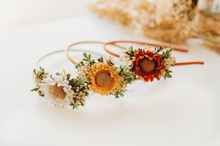 Load image into Gallery viewer, Sunflower Floral Headband  SET - Sienna
