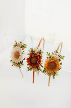 Load image into Gallery viewer, Sunflower Floral Headband  SET - Sienna
