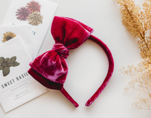 Load image into Gallery viewer, Sandy Velvet - Raspberry
