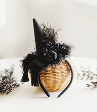 Load image into Gallery viewer, TS Mini Witch Hat Headband - Moonspell
