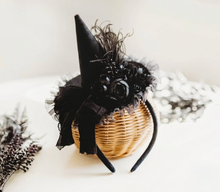 Load image into Gallery viewer, TS Mini Witch Hat Headband - Moonspell
