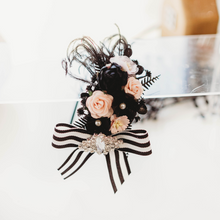 Load image into Gallery viewer, Evangeline Headband - Black Dahlia
