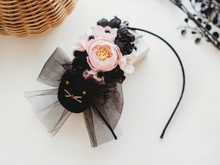 Load image into Gallery viewer, Evangeline Headband - Pink Cat
