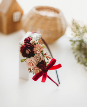 Load image into Gallery viewer, Ella Headband - Burgundy Blush
