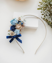 Load image into Gallery viewer, Ella Headband - Blue Cashmere
