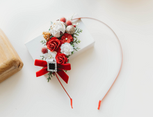 Load image into Gallery viewer, Evangeline Headband - Santa
