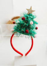 Load image into Gallery viewer, Christmas Tree Headband - Merry &amp; Bright
