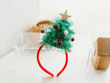 Load image into Gallery viewer, Christmas Tree Headband - Merry &amp; Bright
