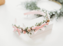 Load image into Gallery viewer, The Claire Floral Headband - Blushing
