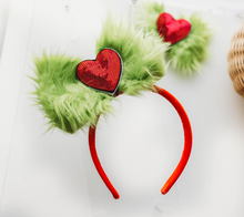 Load image into Gallery viewer, Green Mean Guy Headband

