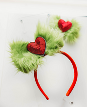 Load image into Gallery viewer, Green Mean Guy Headband
