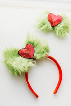 Load image into Gallery viewer, Green Mean Guy Headband

