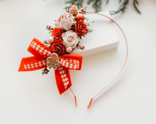 Load image into Gallery viewer, Evangeline Headband - Gingerbread Sweetheart
