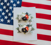 Load image into Gallery viewer, Americana  &quot;Floral Clips&quot;
