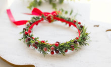 Load image into Gallery viewer, PREORDER - Mistletoe Classic Crown
