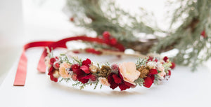 Pink Christmas Wish Crown