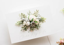 Load image into Gallery viewer, Elliot - White &amp; Silver Hair Clip
