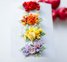 Load image into Gallery viewer, Rainbow Hair Clip SET - Back to School
