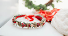 Load image into Gallery viewer, PREORDER - Tinsel Christmas Crown
