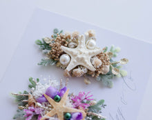 Load image into Gallery viewer, Cora Floral CLIPS - Seaside Collection
