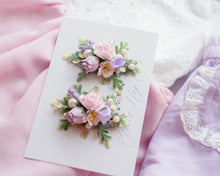 Load image into Gallery viewer, Princess Garden - Floral Clip Set

