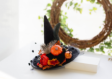 Load image into Gallery viewer, Pumpkin - Mini Witch Hat - PREORDER
