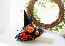 Load image into Gallery viewer, Pumpkin - Mini Witch Hat - PREORDER
