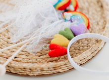 Load image into Gallery viewer, Sammy - Hearts Rainbow Headband
