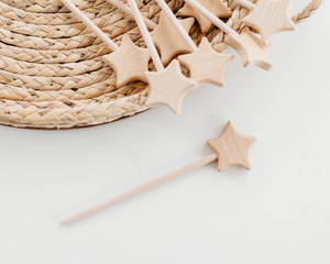 Star Wooden - Wand - Small