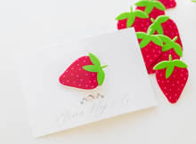 Load image into Gallery viewer, Strawberry Hair clip
