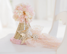 Load image into Gallery viewer, Party Hat - Pink and Gold
