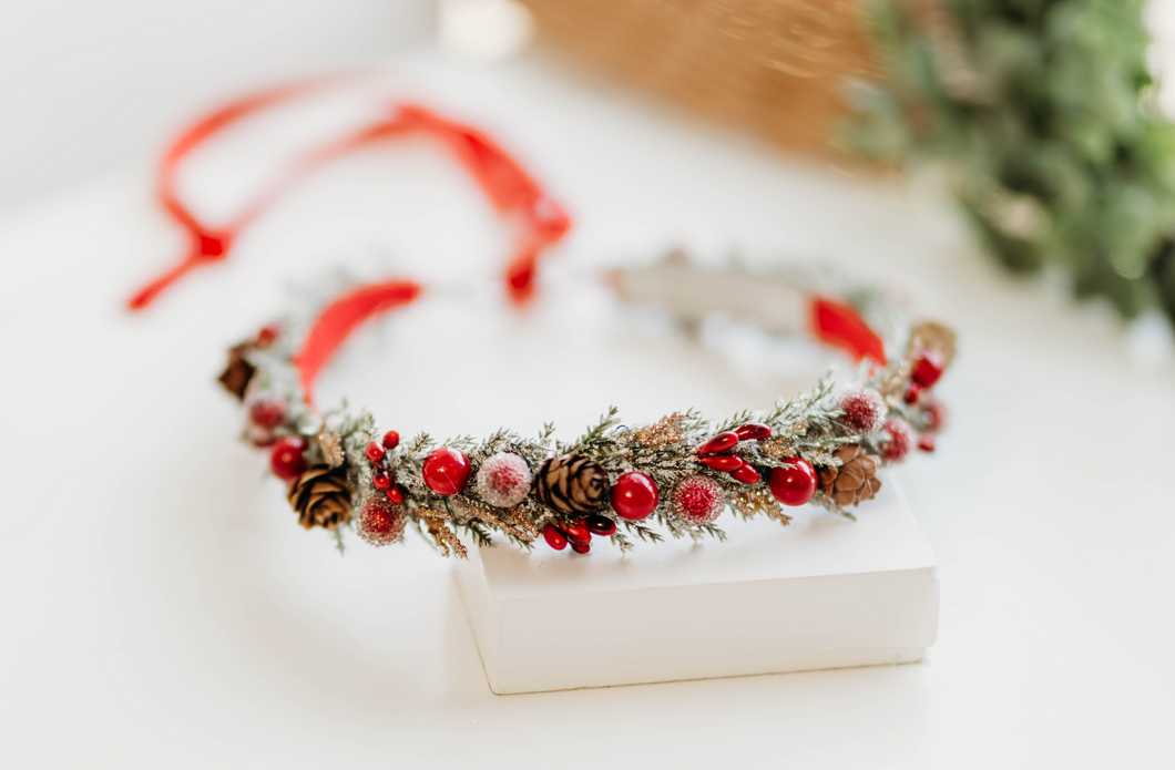 PREORDER - Festive Christmas Crown