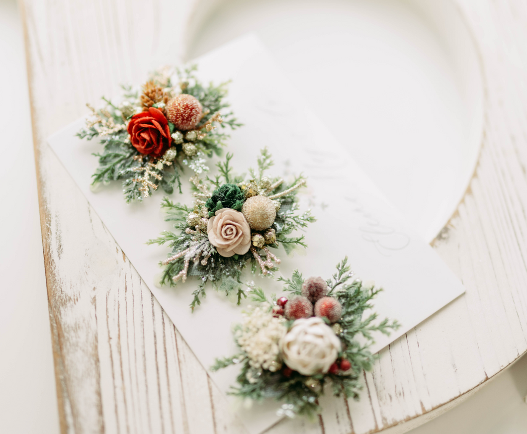 Cora Floral CLIPS - Christmas Edition