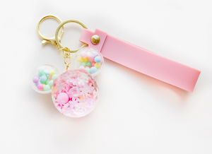 Mouse Keychain - Pink