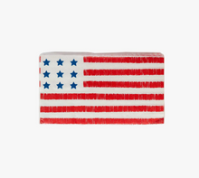 Load image into Gallery viewer, American Flag Paper Guest Towel Napkin
