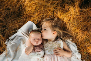 Evangeline Gold Lace Headband