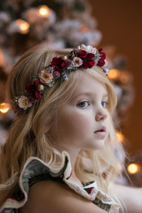 Pink Christmas Wish Crown